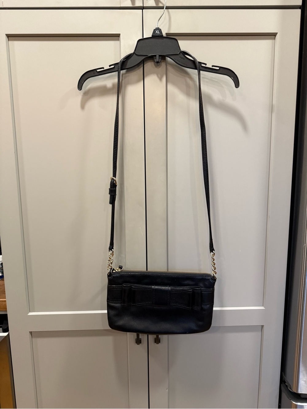 kate spade Villabella Avenue Celina Black Leather Crossbody